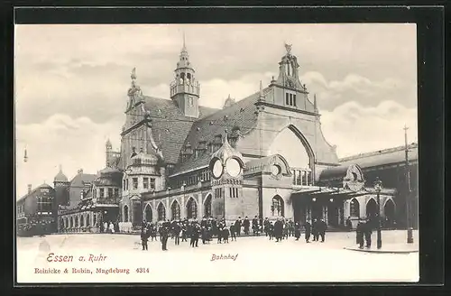 AK Essen a. Ruhr, Bahnhof