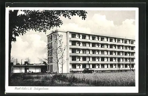 AK Marl-Hüls i. W., Ledigenheim