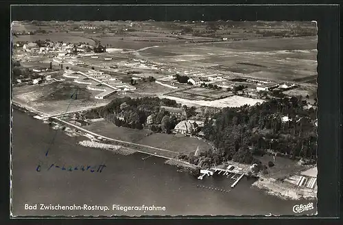 AK Bad Zwischenahn-Rostrup, Fliegeraufnahme mit Umgebung