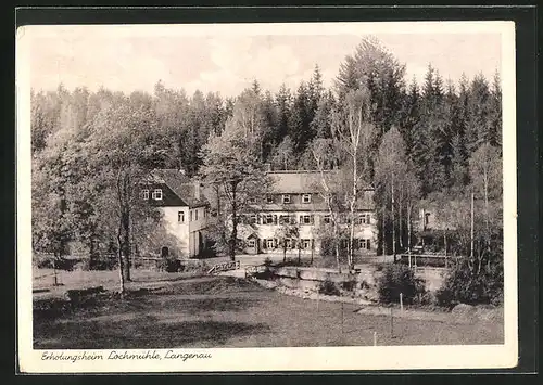 AK Langenau, Erholungsheim Lochmühle, Aussenansicht