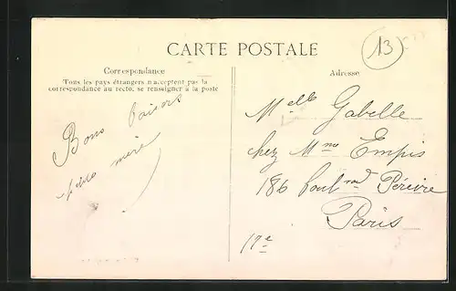 AK Vert-le-Petit, Place de la Mairie