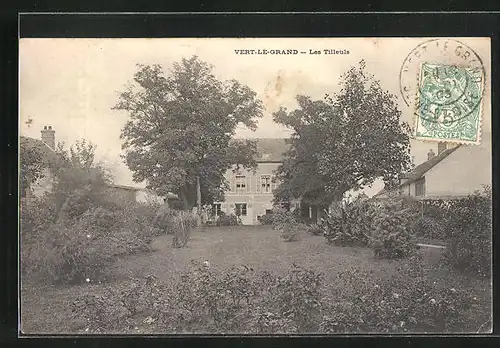 AK Vert-le-Grand, Les Tilleuls