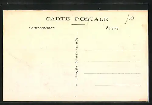 AK Vauhallan, Eglise, vue prise de la route d`Igny