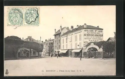 AK Brunoy, Place de la Gare