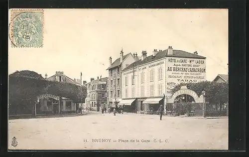 AK Brunoy, Place de la Gare