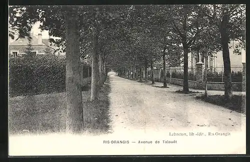 AK Ris-Orangis, Avenue de Talouet