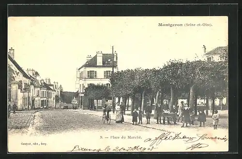 AK Montgeron, Place du Marché