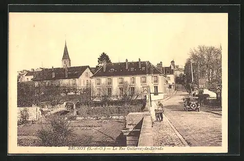 AK Brunoy, La Rue Gutierrez-de-Estrada