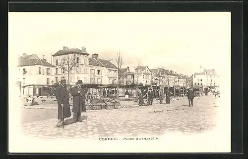 AK Corbeil, Place du marché