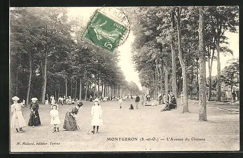 AK Montgeron, L`Avenue du Château