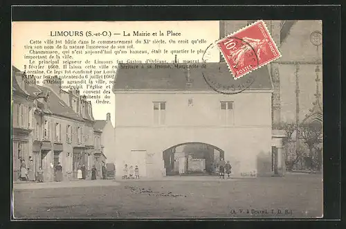 AK Limours, La Mairie et la Place