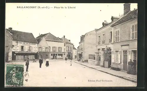 AK Ballancourt, Place de la Liberté