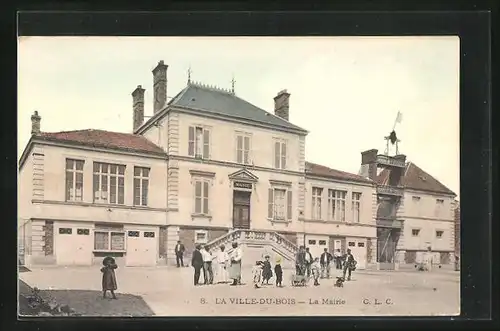 AK La Ville-du-Bois, La Mairie