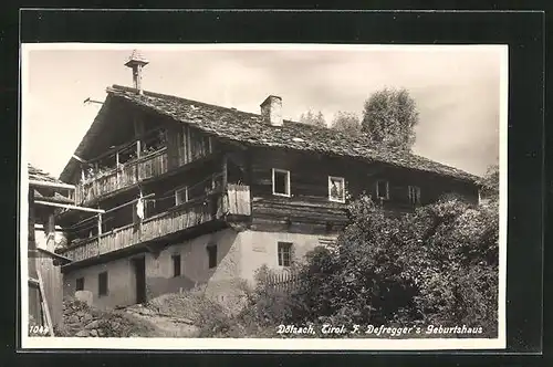 AK Dölsach, Defregger`s Geburtshaus