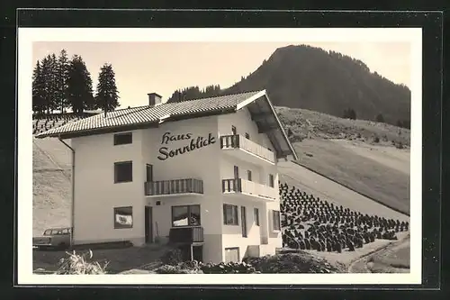 AK Berwang, Fremdenheim - Hotel Sonnblick, F. u. H. Baldauf