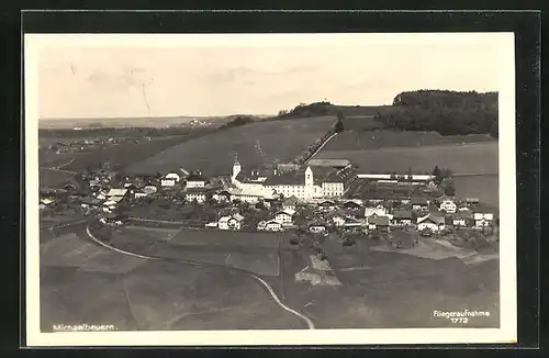 AK Michaelbeuern, Fliegeraufnahme der Gemeinde