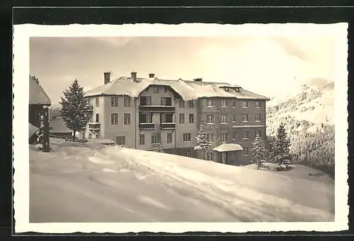 AK Krimml bei Salzburg, Waltl`s Alpengasthof Zur Gerlosplatte