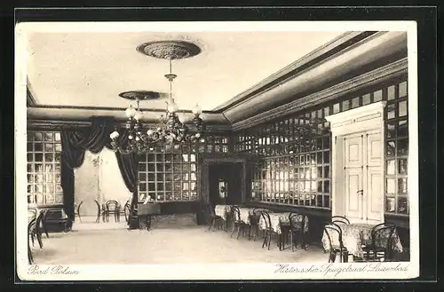 AK Polzin, Historischer Spiegelsaal Luisenbad