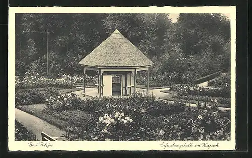 AK Polzin, Erfrischungshalle im Kurpark