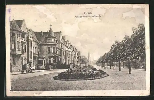 AK Neuss a. Rh., Kaiser Friedrich-Strasse