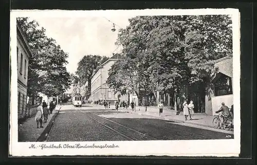 AK M. Gladbach, Obere Hindenburgstrasse