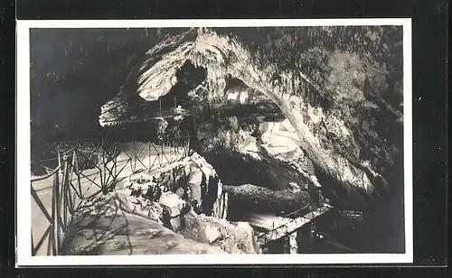 AK Triest, Grotte di Postumia, LIl grande Duomo