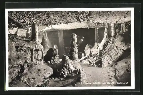 AK Hasel, Erdmannshöhle, Fürstengruft
