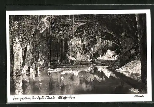 AK Saalfeld /Saale, Feengrotten, Märchendom