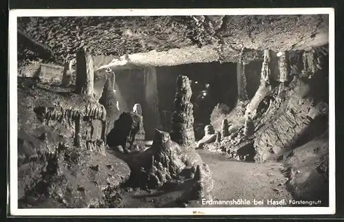 AK Hasel, Erdmannshöhle, Fürstengruft