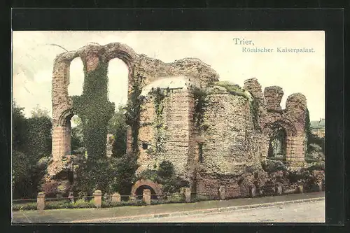 AK Trier, Römischer Kaiserpalast