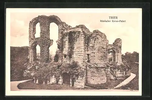 AK Trier an der Mosel, Römischer Kaiserpalast