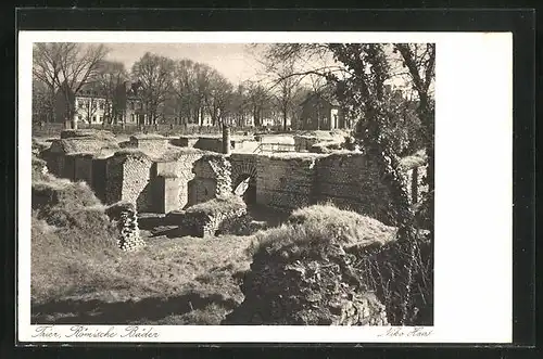 AK Trier, Römische Bäder