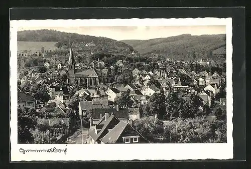 AK Gummersbach, Totalansicht aus der Vogelschau