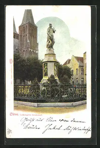 AK Cleve, Lohengrin Denkmal