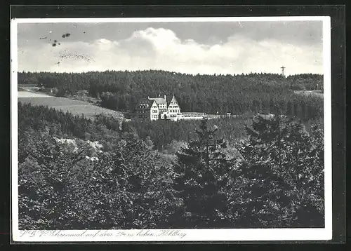 AK Dahle in Westf., SGV-Ehrenmal auf dem hohen Kohlberg