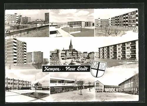 AK Kempen, Neun Ansichten aus der Stadt