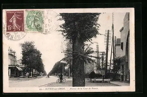 AK Juvisy-sur-Orge, Avenue dela Cour du France