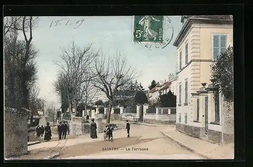 AK Saintry, la Terrasse