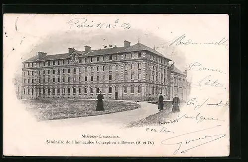 AK Bièvres, Missions-Étrangères, Séminaire de l'Immaculée Conception