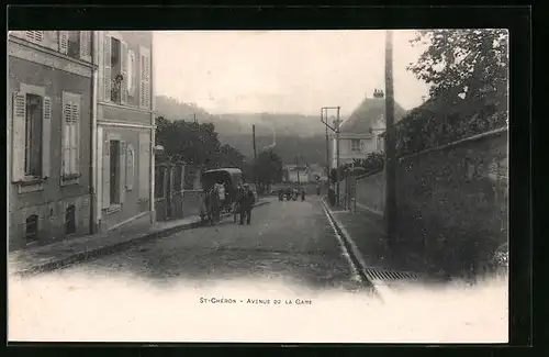 AK Saint-Chéron, Avenue de la Gare