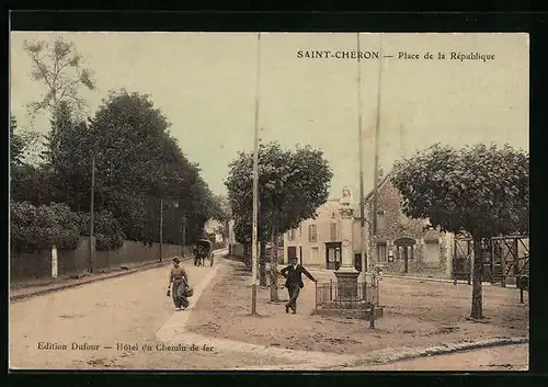 AK Saint-Chéron, Place de la République