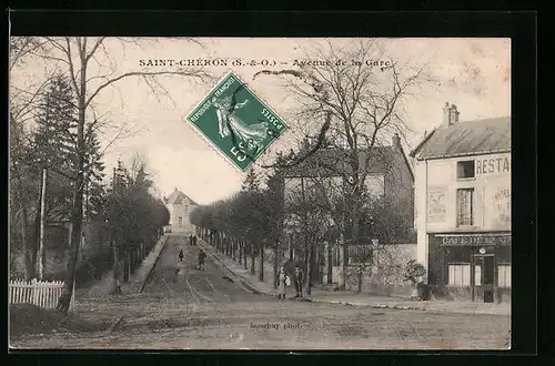 AK Saint-Chéron, Avenue de la Gare