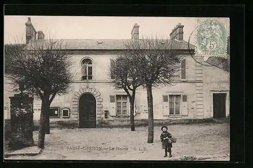 AK Saint-Chéron, la Mairie