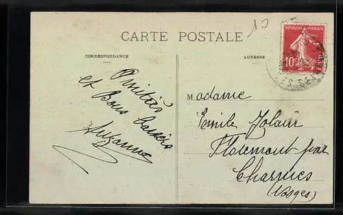 AK Saint-Chéron, la Place de la République