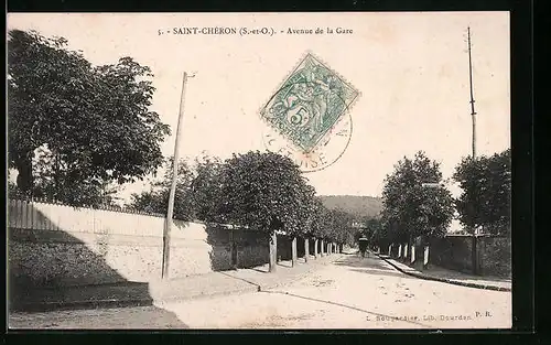 AK Saint-Chéron, Avenue de la Gare