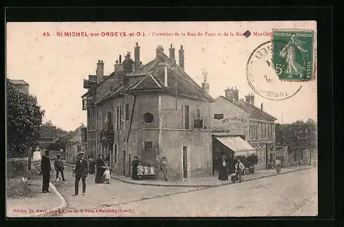 AK St-Michel-sur-Orge, Carrefour de la Rue du Four