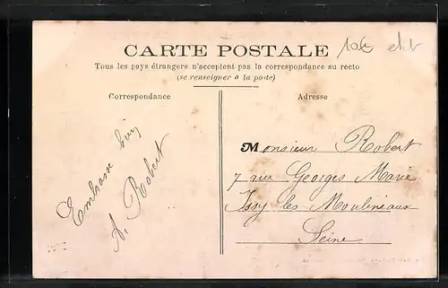 AK Saulx-les-Chartreux, la Grande Rue