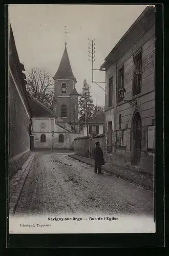 AK Savigny-sur-Orge, Rue de l'Eglise