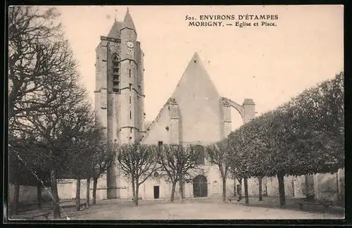 AK Morigny, Eglise et Place