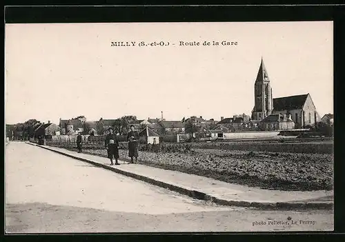 AK Milly, Route de la Gare